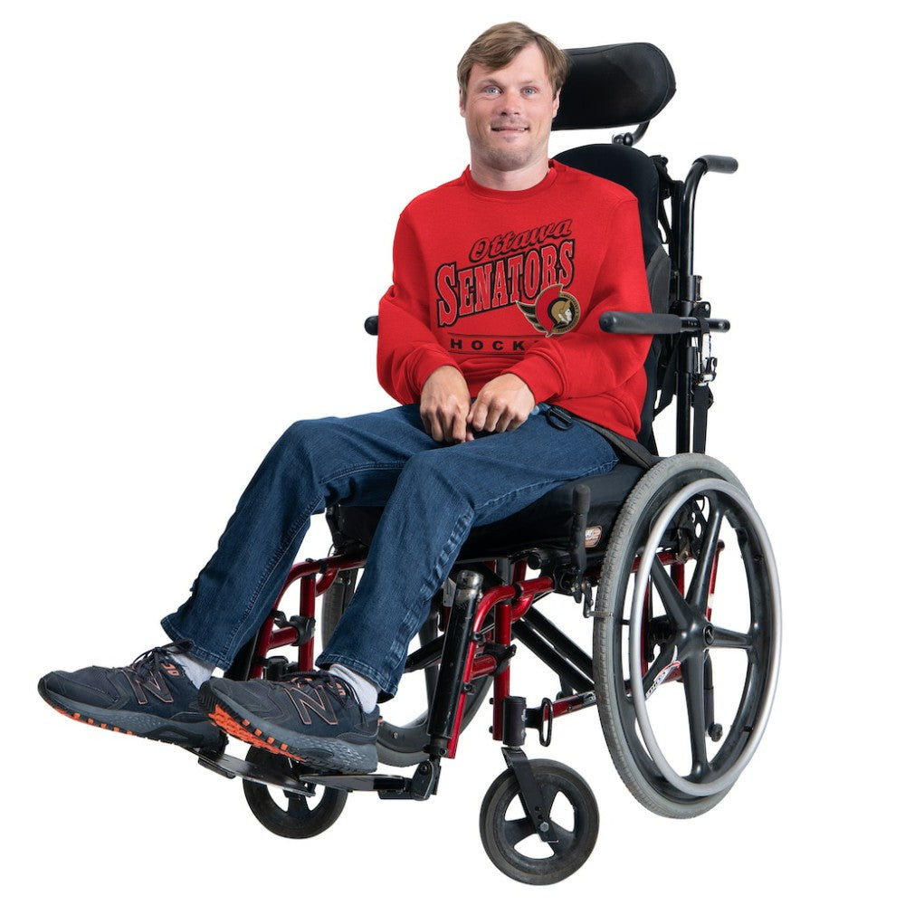 Ottawa Senators G-III Sports by Carl Banks Adaptive Headliner Fleece Sweatshirt Red