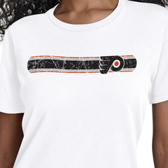 Philadelphia Flyers Starter Women's Team Stripe T-Shirt White