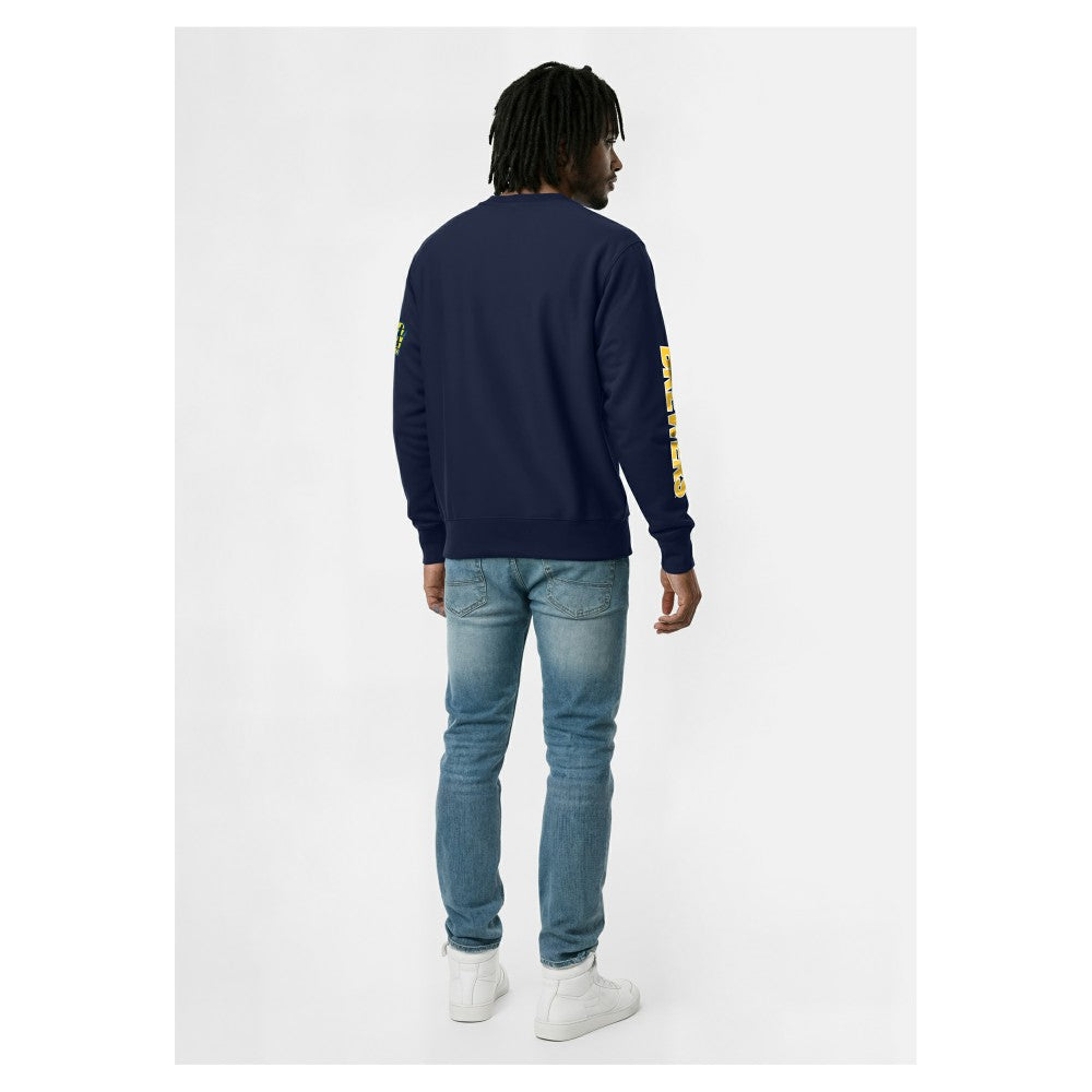 Milwaukee Brewers Champion Reverse Weave Chenille Sweatshirt Navy