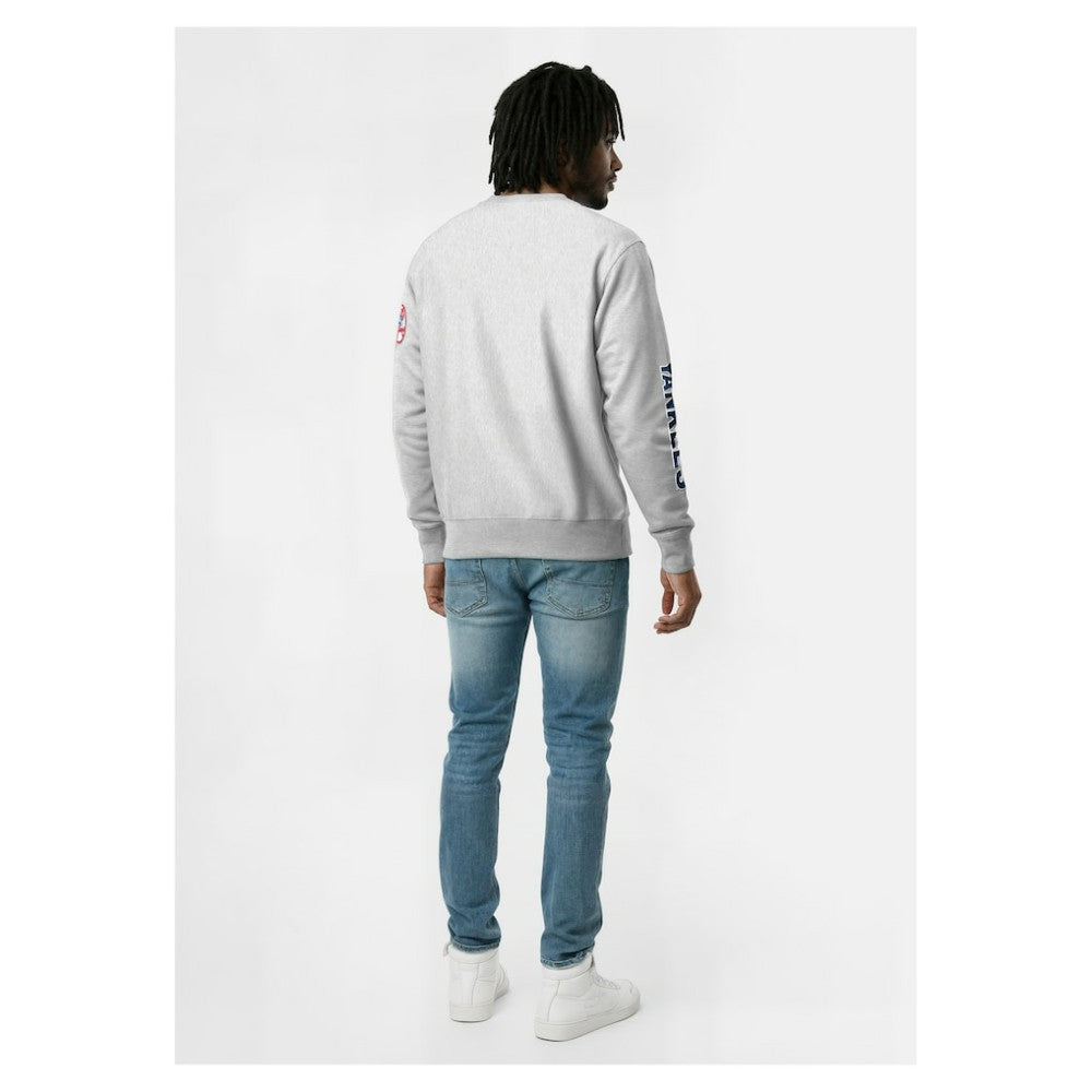 New York Yankees Champion Reverse Weave Chenille Sweatshirt Gray