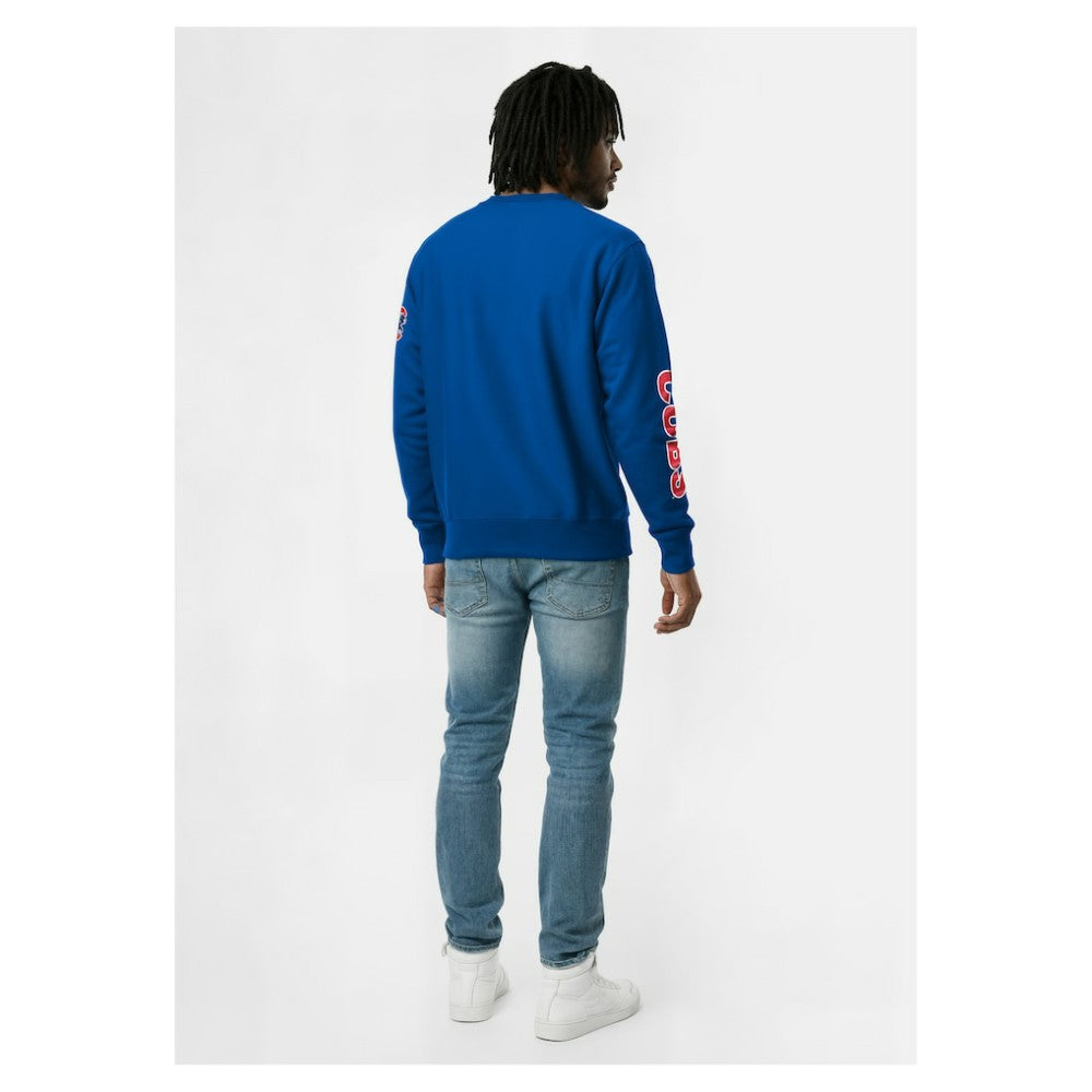 Chicago Cubs Champion Reverse Weave Chenille Sweatshirt Royal