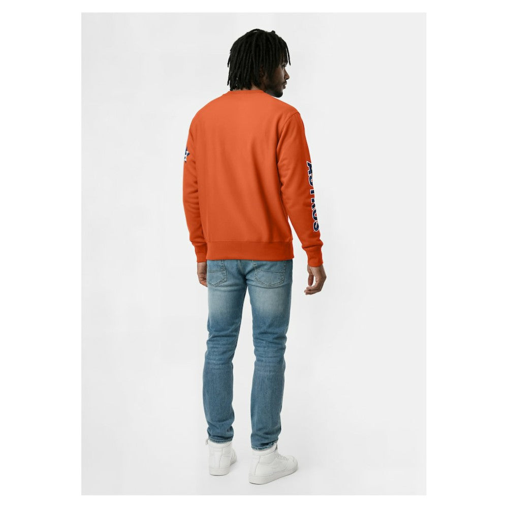 Houston Astros Champion Reverse Weave Chenille Sweatshirt Orange