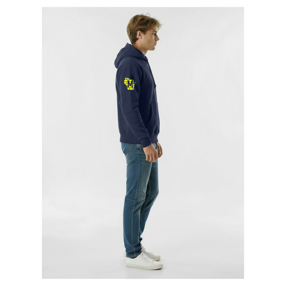 Milwaukee Brewers Champion Reverse Weave Chenille Hoodie Navy