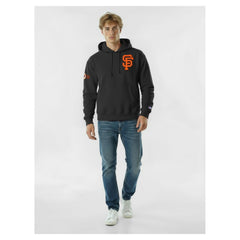 San Francisco Giants Champion Reverse Weave Chenille Hoodie Black