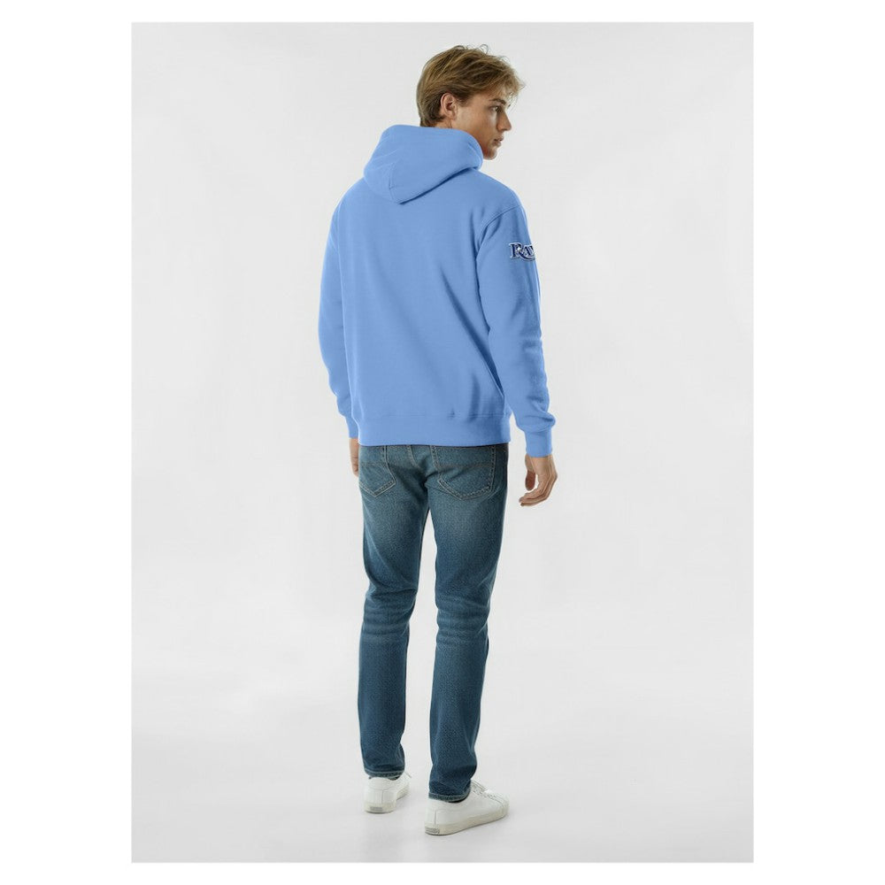 Tampa Bay Rays Champion Reverse Weave Chenille Hoodie Light Blue