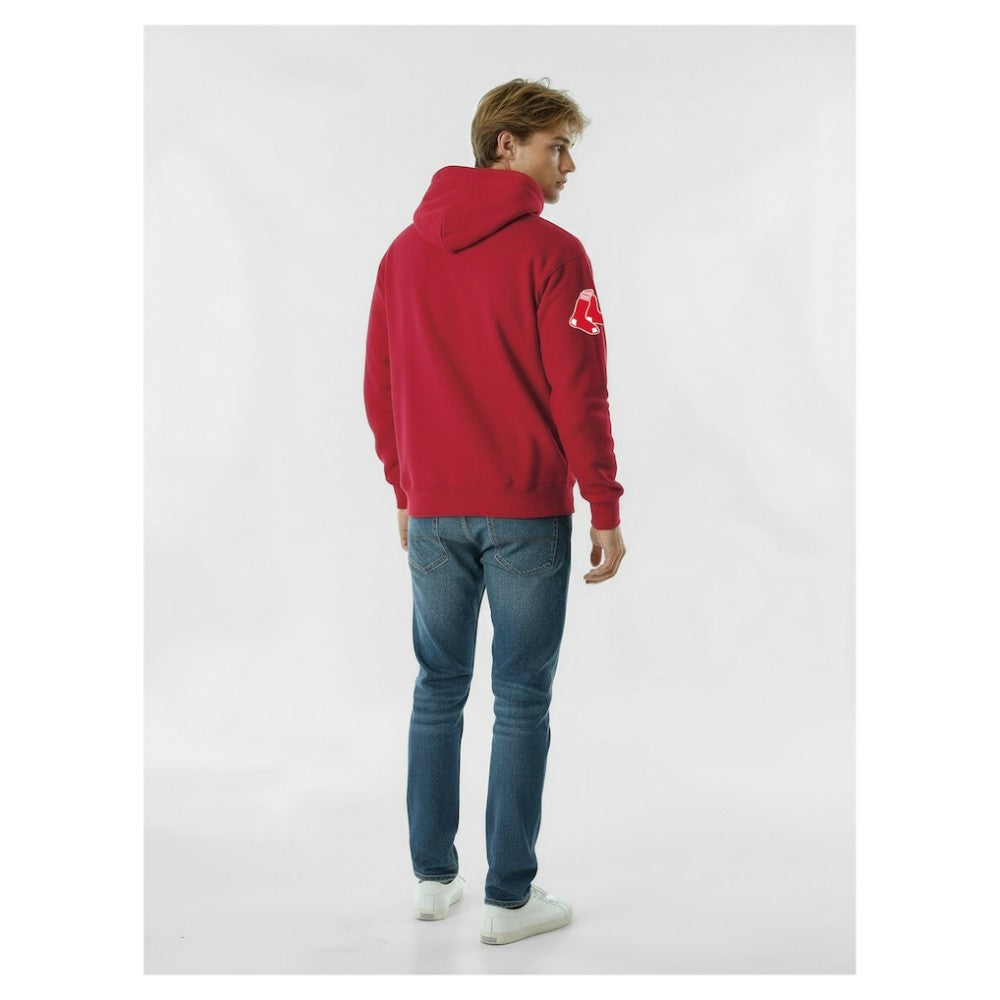 Boston Red Sox Champion Reverse Weave Chenille Hoodie Red