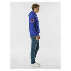 Chicago Cubs Champion Reverse Weave Chenille Hoodie Royal