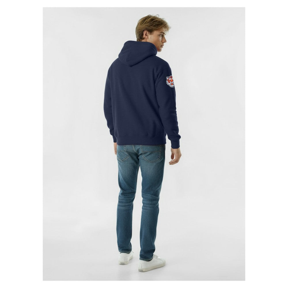 Detroit Tigers Champion Reverse Weave Chenille Hoodie Navy