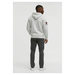 Pittsburgh Pirates Champion Reverse Weave Chenille Full-Zip Hoodie Heather Gray
