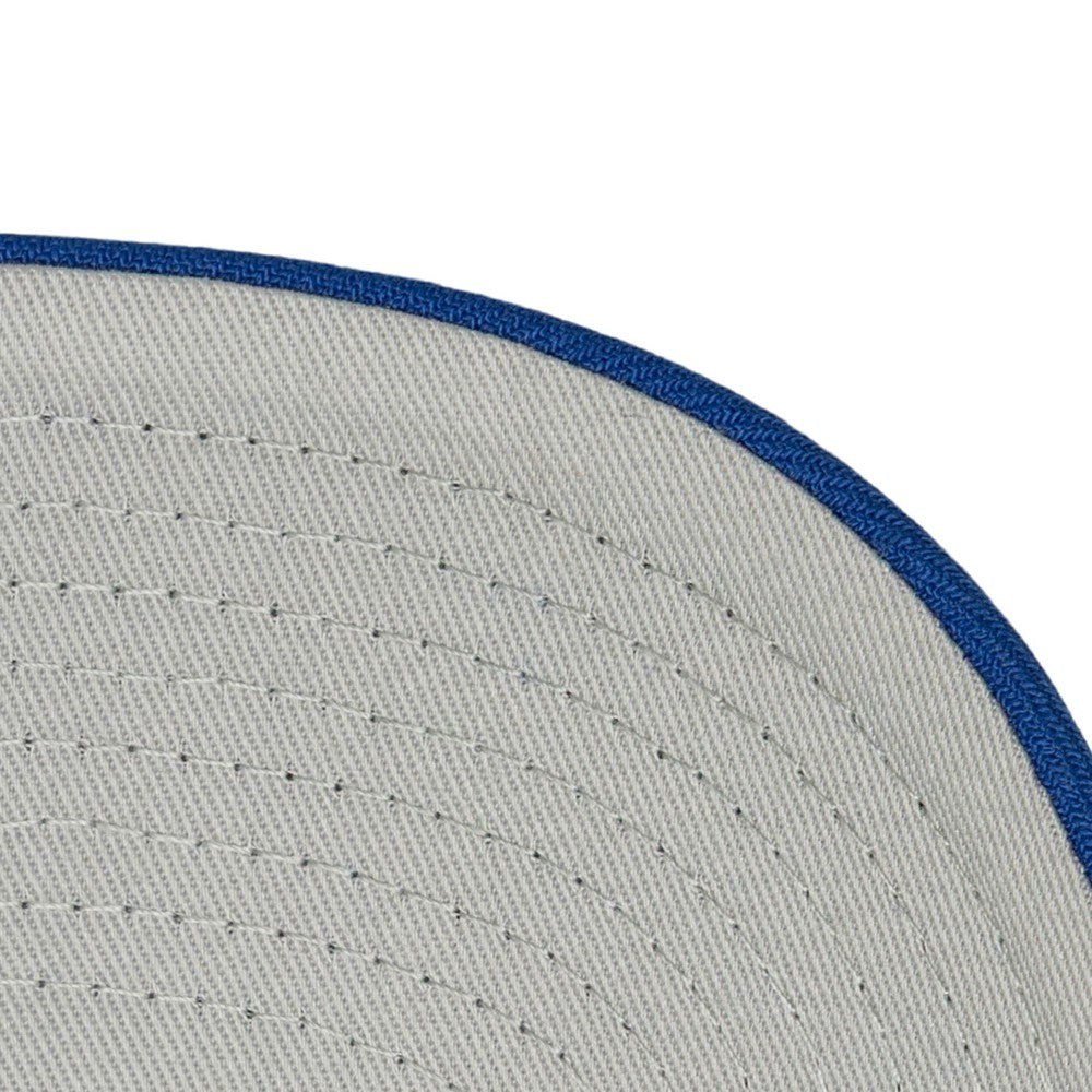 Kansas City Royals Unisex XL Script Pro Crown Snapback Hat White/Royal | Mitchell & Ness