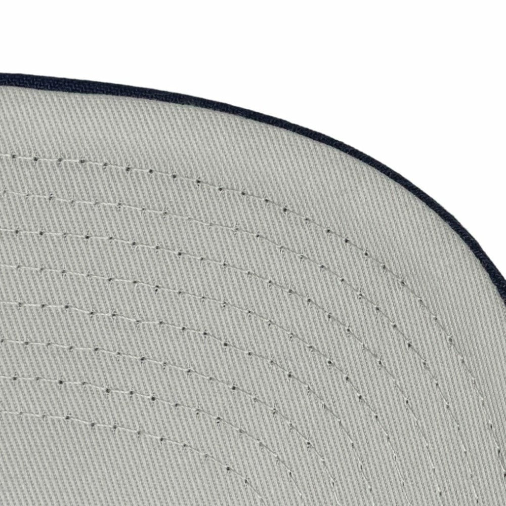 Boston Red Sox Unisex XL Script Pro Crown Snapback Hat White/Navy | Mitchell & Ness