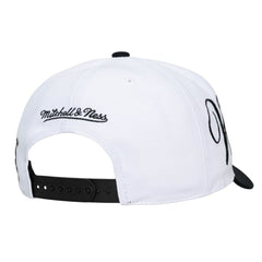 Chicago White Sox Unisex XL Script Pro Crown Snapback Hat White/Black | Mitchell & Ness