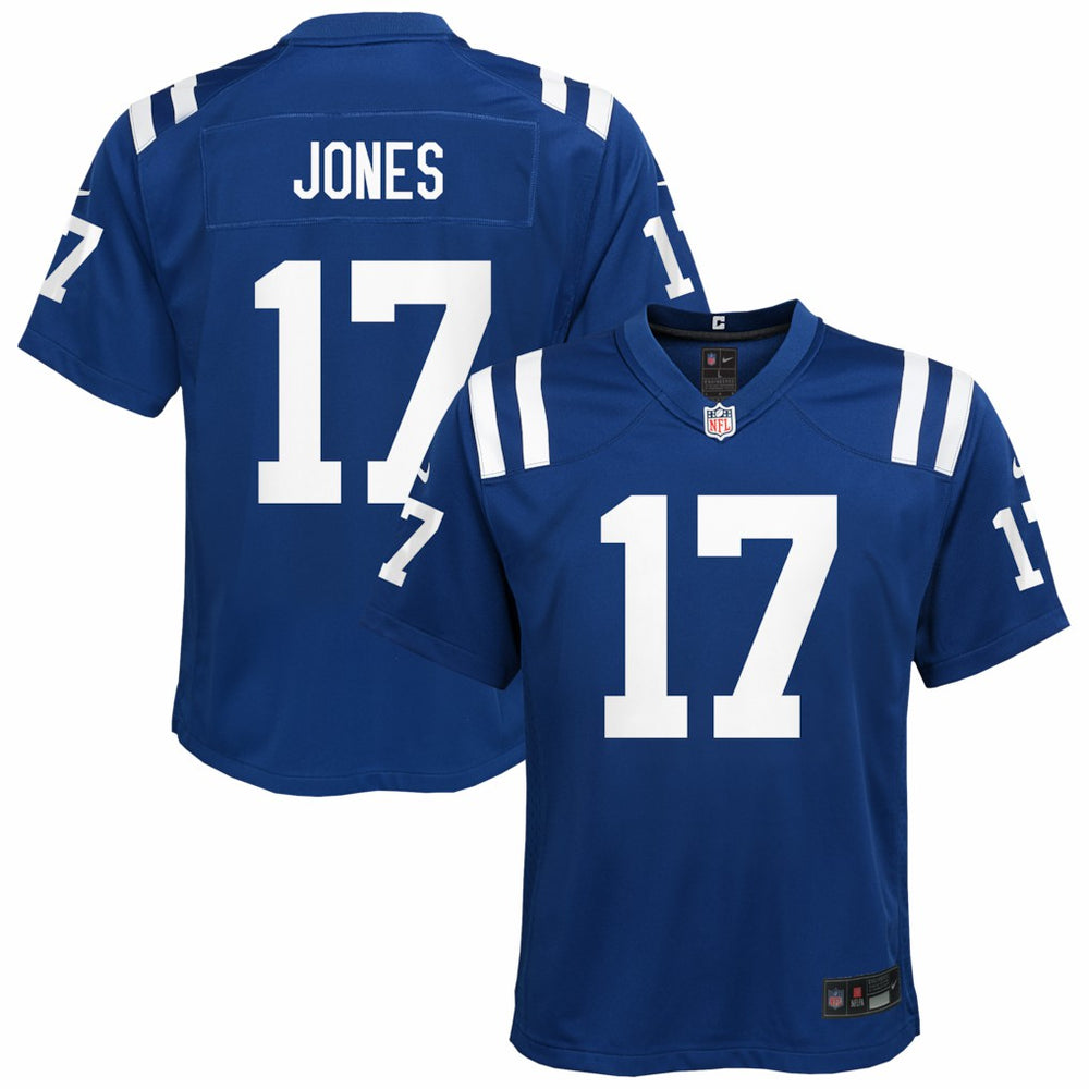 Daniel Jones Indianapolis Colts Youth Alternate 2 Game Jersey - Royal