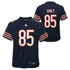 Cole Kmet Chicago Bears Youth Team Game Jersey - Navy