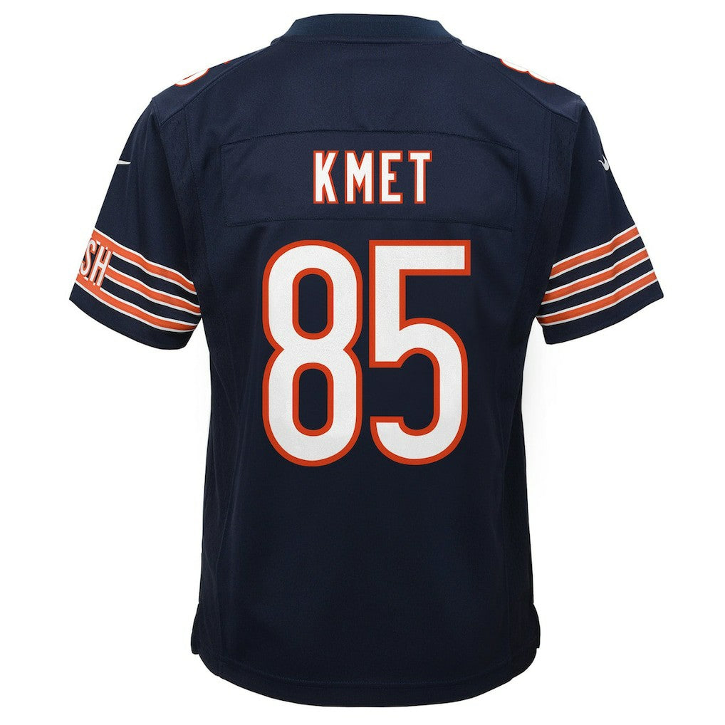 Cole Kmet Chicago Bears Youth Team Game Jersey - Navy