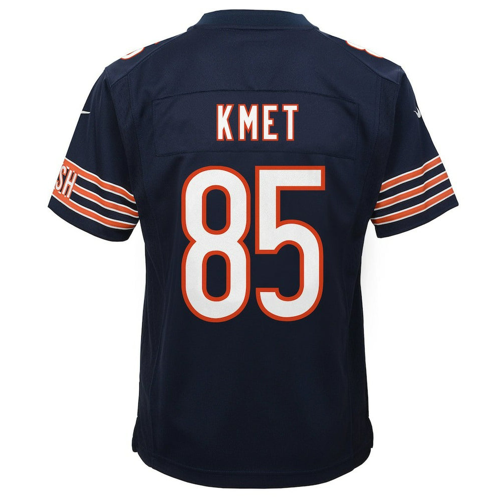 Cole Kmet Chicago Bears Youth Team Game Jersey - Navy
