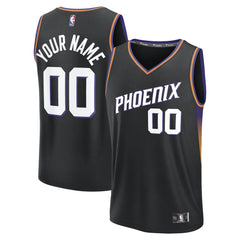 Phoenix Suns Fastbreak Custom Jersey - Statement Edition - Black