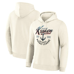 Seattle Kraken Fanatics Legacy Hoodie Cream