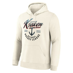Seattle Kraken Fanatics Legacy Hoodie Cream