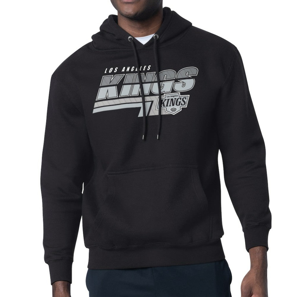 Los Angeles Kings Starter Logo Push Fleece Hoodie Black
