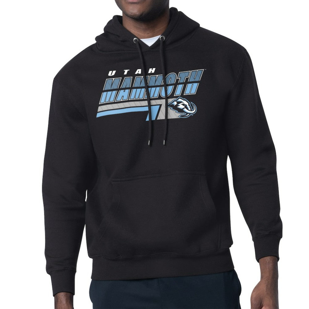 Utah Mammoth Starter Logo Push Fleece Hoodie Black
