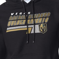 Vegas Golden Knights Starter Logo Push Fleece Hoodie Black
