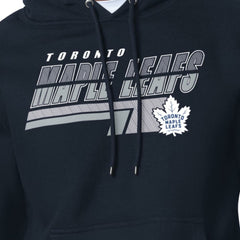Toronto Maple Leafs Starter Logo Push Fleece Hoodie Blue