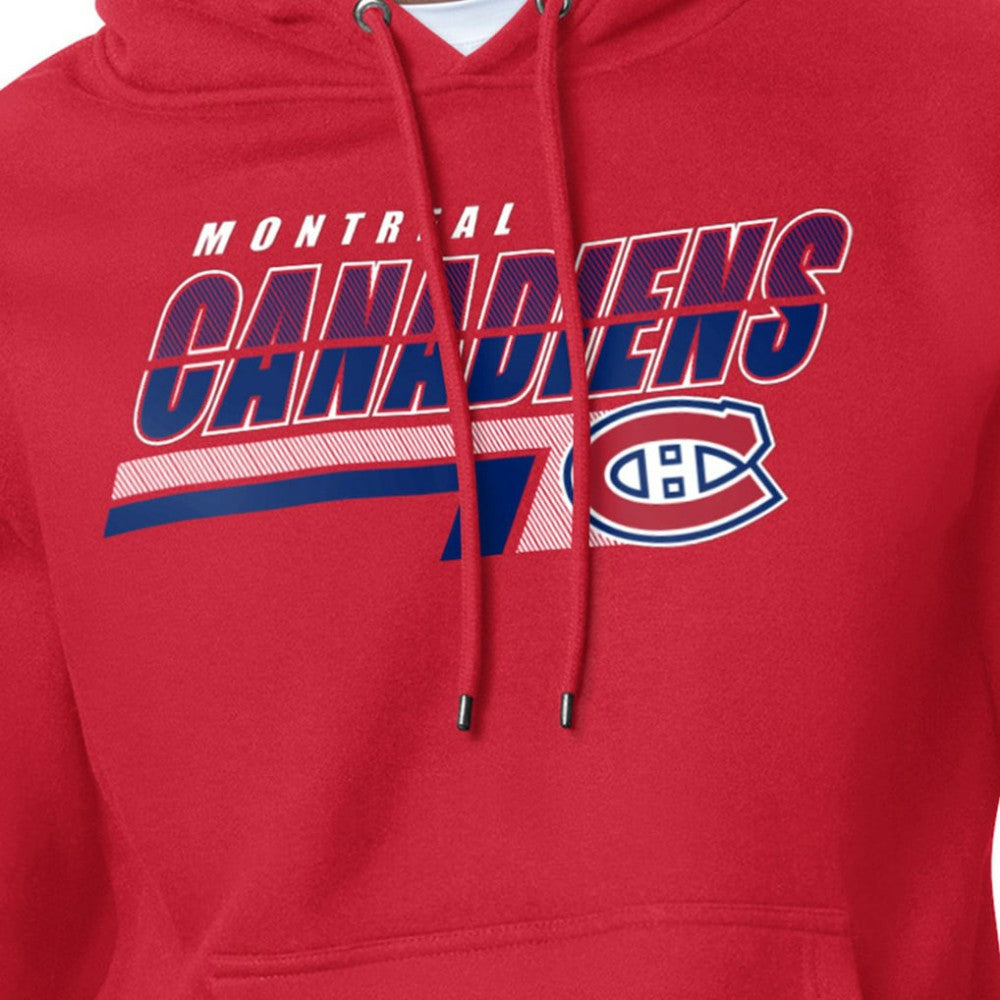 Montreal Canadiens Starter Logo Push Fleece Hoodie Red