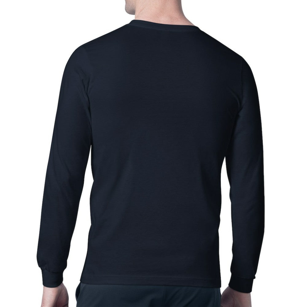 Columbus Blue Jackets Starter Modern Tailsweep Long Sleeve T-Shirt Navy