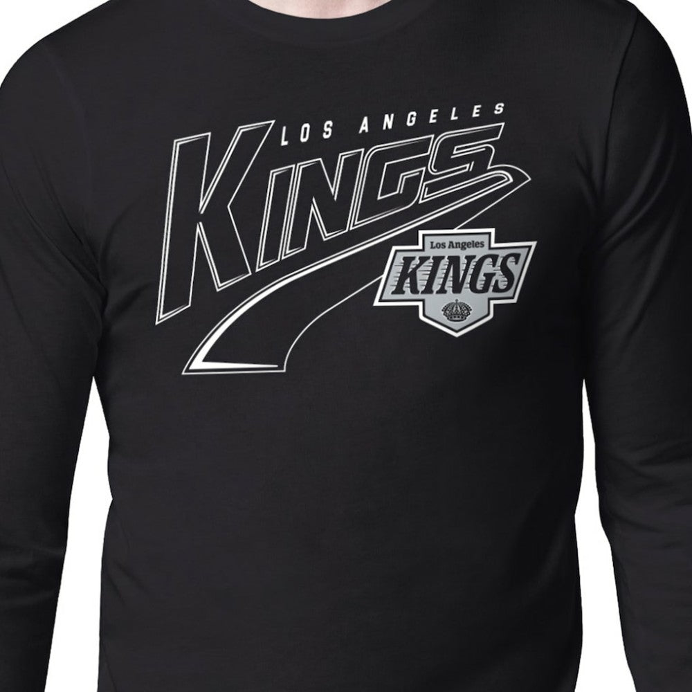Los Angeles Kings Starter Modern Tailsweep Long Sleeve T-Shirt Black