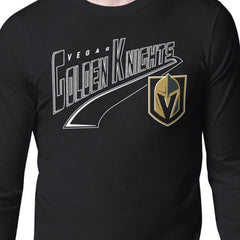 Vegas Golden Knights Starter Modern Tailsweep Long Sleeve T-Shirt Black