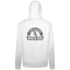 Chicago White Sox Levelwear Podium Chenille Logo Full-Zip Hoodie White