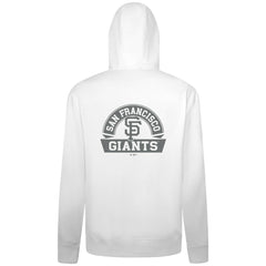 San Francisco Giants Levelwear Podium Banner Arch Full-Zip Hoodie White