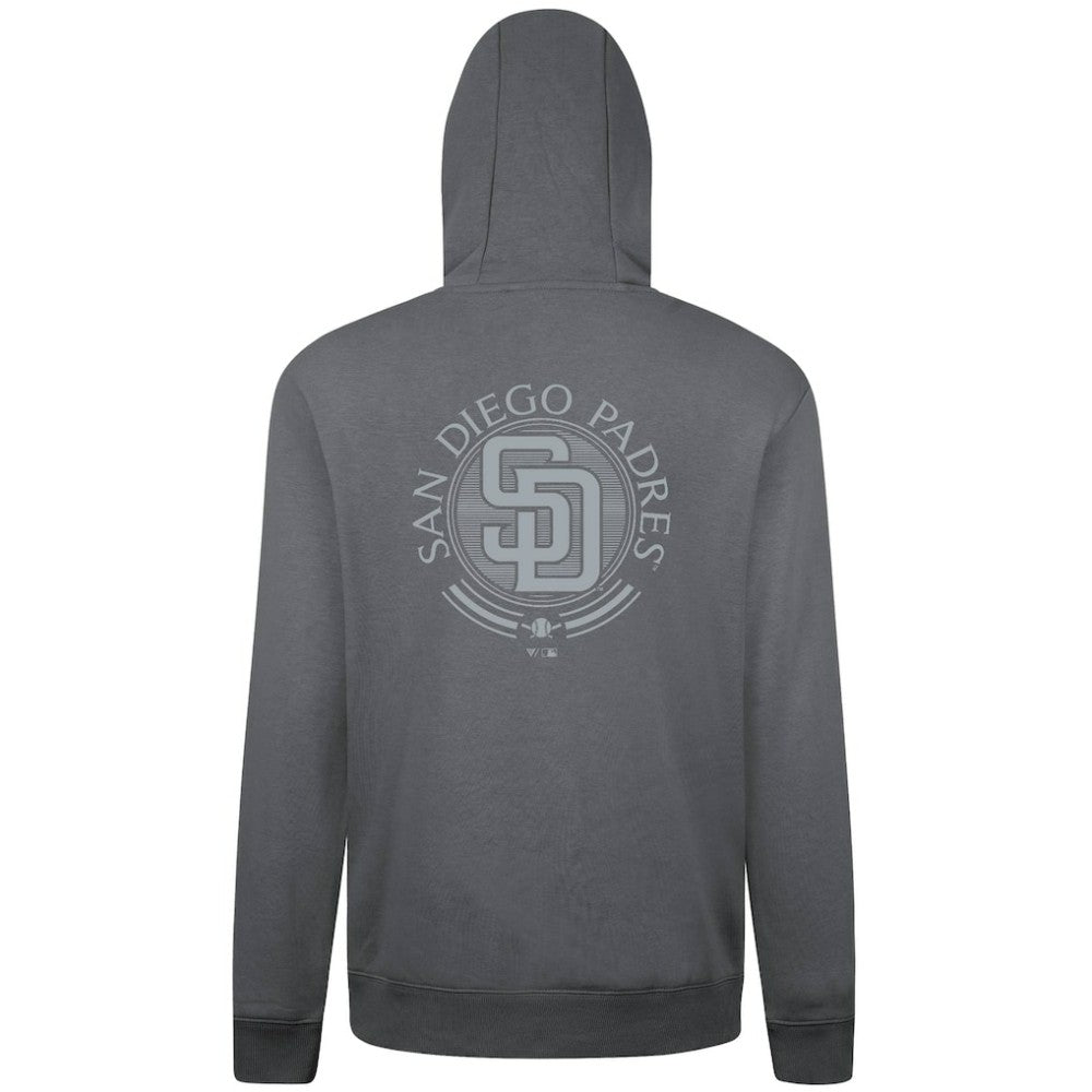 San Diego Padres Levelwear Podium Valiant Hoodie Gray
