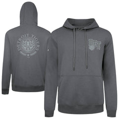Detroit Tigers Levelwear Podium Valiant Hoodie Gray