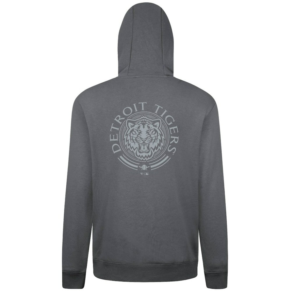 Detroit Tigers Levelwear Podium Valiant Hoodie Gray