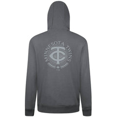 Minnesota Twins Levelwear Podium Valiant Hoodie Gray