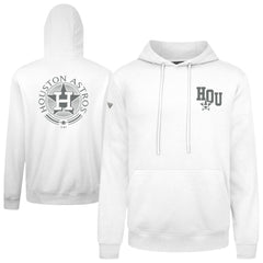 Houston Astros Levelwear Podium Valiant Hoodie White