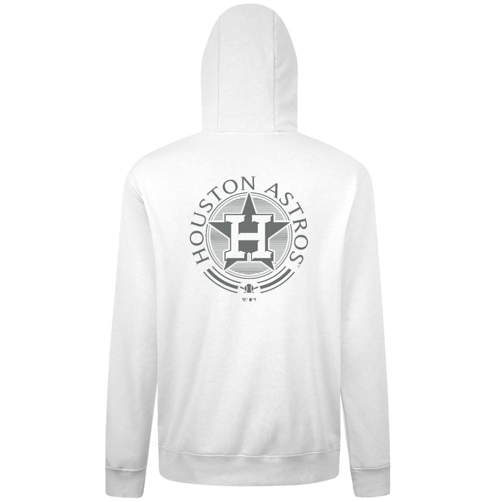 Houston Astros Levelwear Podium Valiant Hoodie White