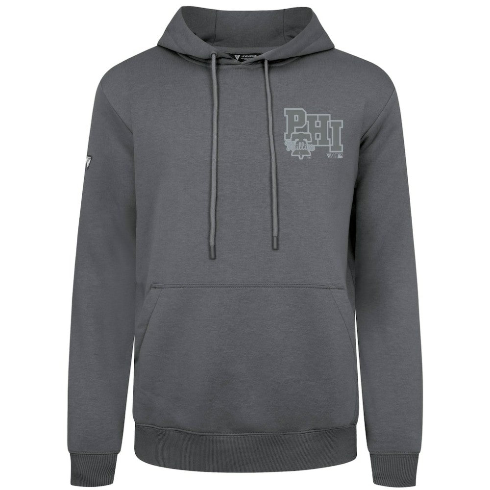 Philadelphia Phillies Levelwear Podium Valiant Hoodie Gray