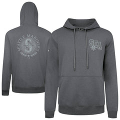 Seattle Mariners Levelwear Podium Valiant Hoodie Gray