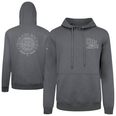 Colorado Rockies Levelwear Podium Valiant Hoodie Gray