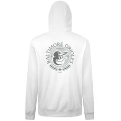 Baltimore Orioles Levelwear Podium Grain Hoodie White
