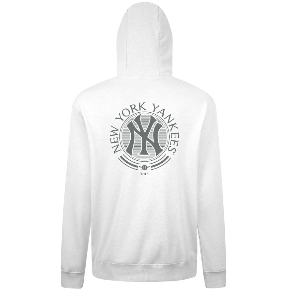 New York Yankees Levelwear Podium Grain Hoodie White