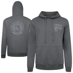 Kansas City Royals Levelwear Podium Grain Hoodie Gray