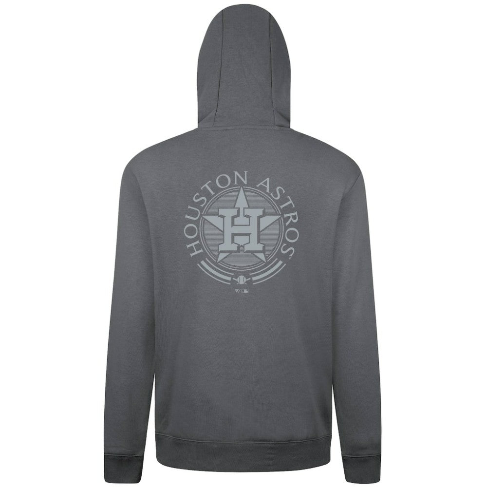 Houston Astros Levelwear Podium Grain Hoodie Gray