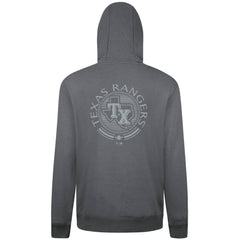Texas Rangers Levelwear Podium Grain Hoodie Gray