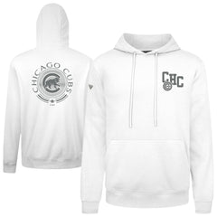 Chicago Cubs Levelwear Podium Grain Hoodie White