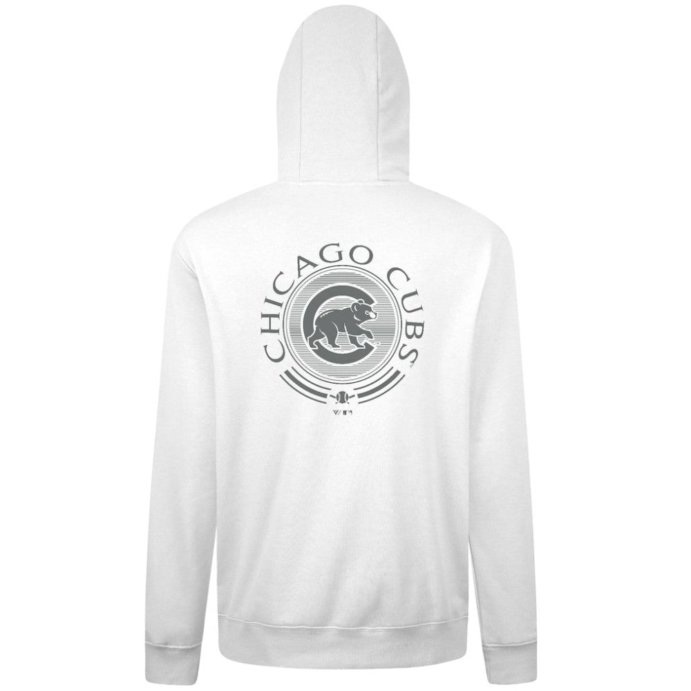 Chicago Cubs Levelwear Podium Grain Hoodie White
