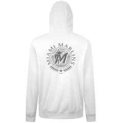 Miami Marlins Levelwear Podium Grain Hoodie White
